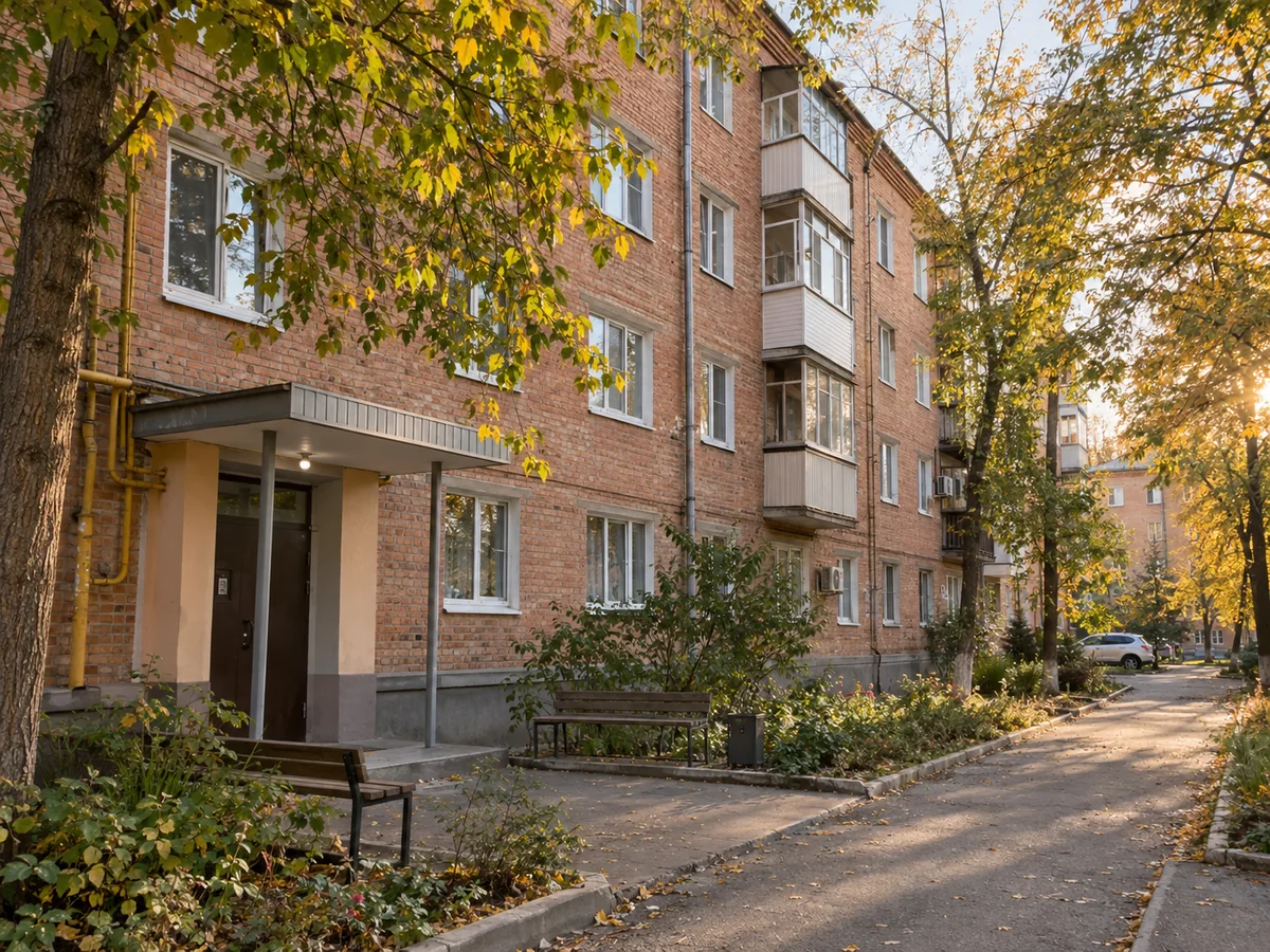 Кирпичный дом с квартирой в центральной части Шахт