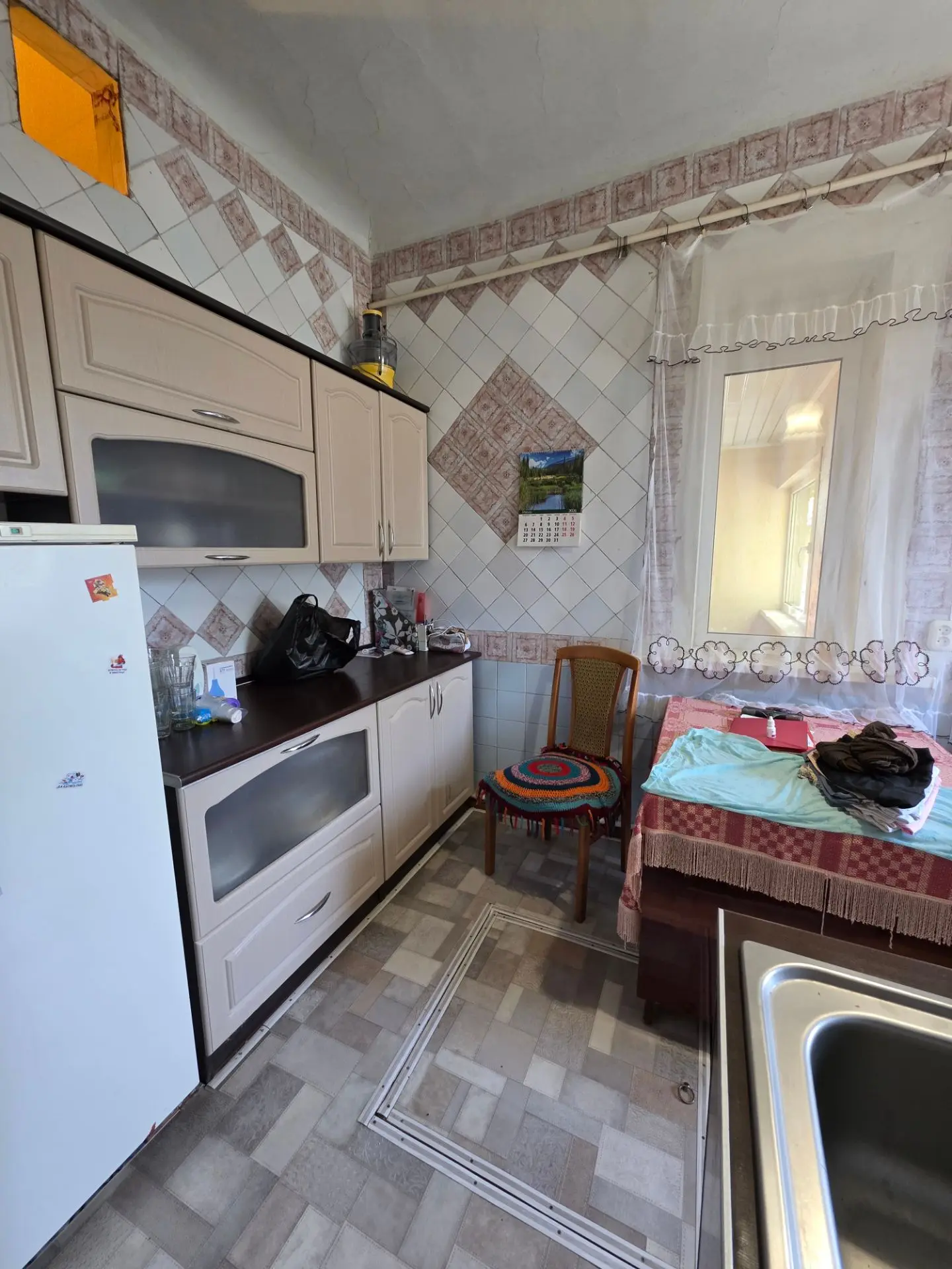 Санузел дома с ремонтом