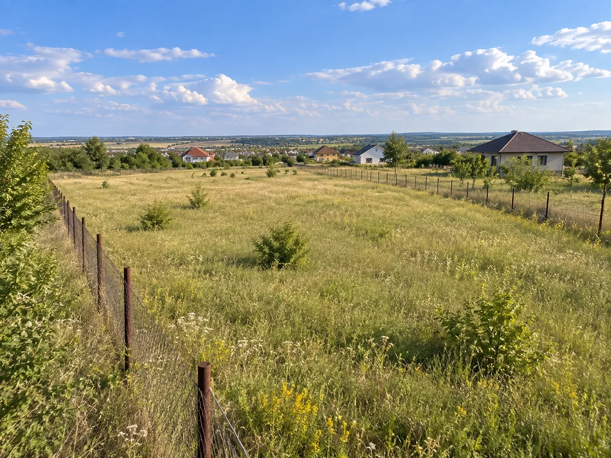 Границы и глубина участка 12 соток